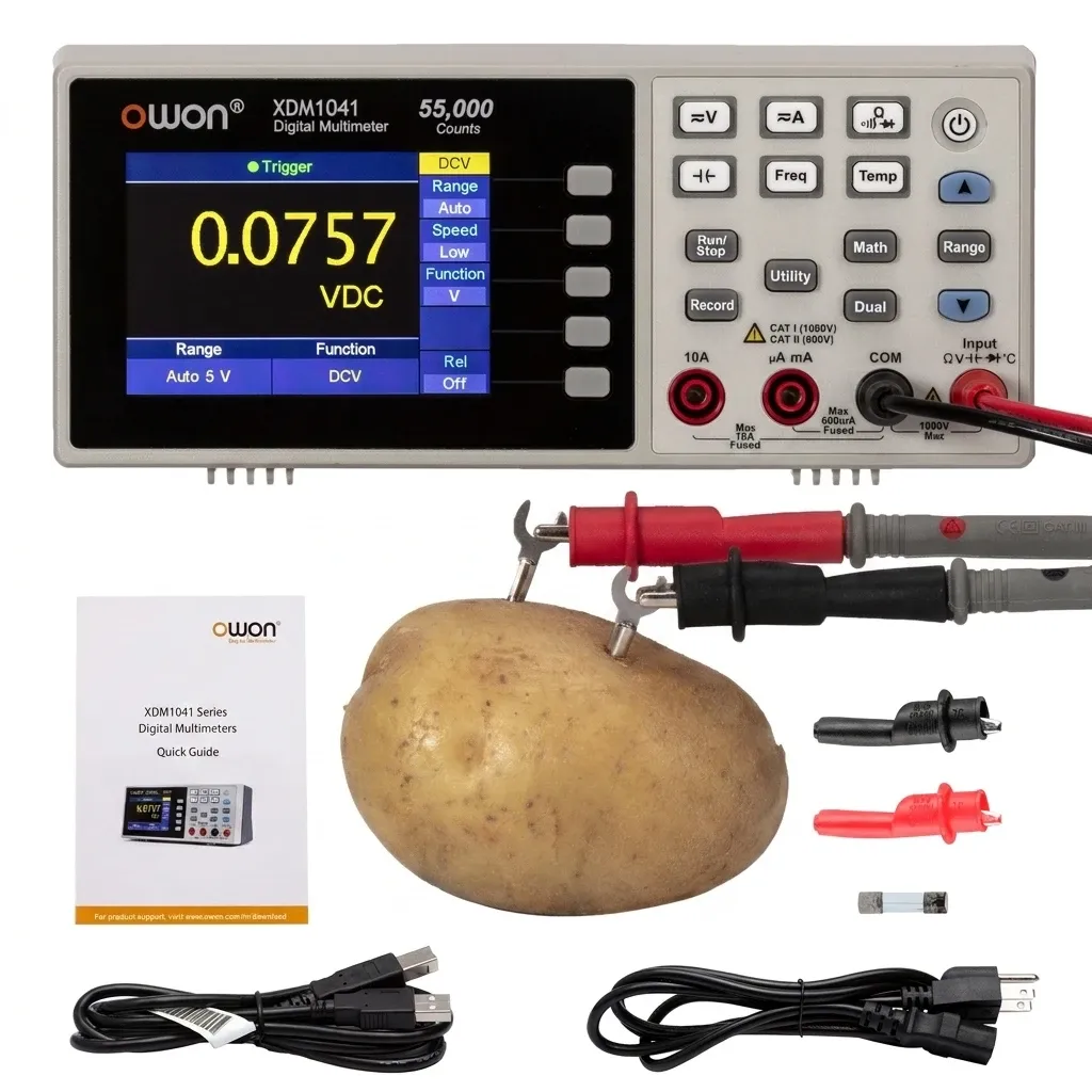 OWON XDM1041 bench digital multimeter front view